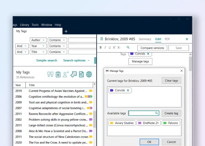 EndNote官方版 - 软件截图