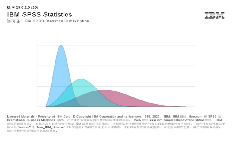 IBM SPSS Statistics - 软件截图