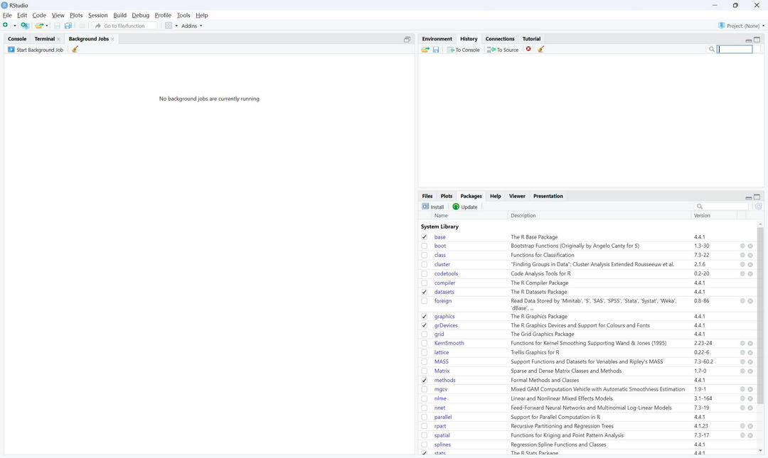 RStudio - 软件截图